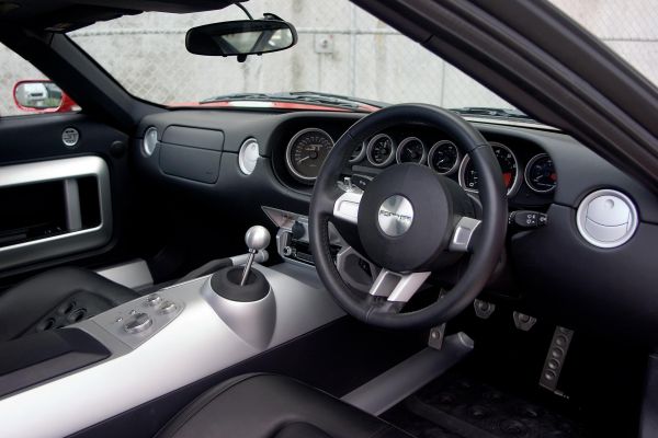 Ford GT Supercar Right Hand Drive Interior Photography
