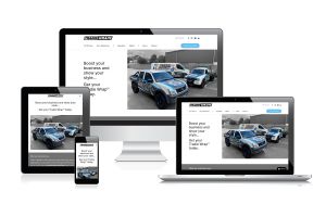 Trade Wraps website design